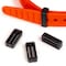 Trapski Black Strap Keeper Friction fit to our 3/4 in. Straps, 4PK TRAPSKI-VKEEPER-4PK - alternate 2